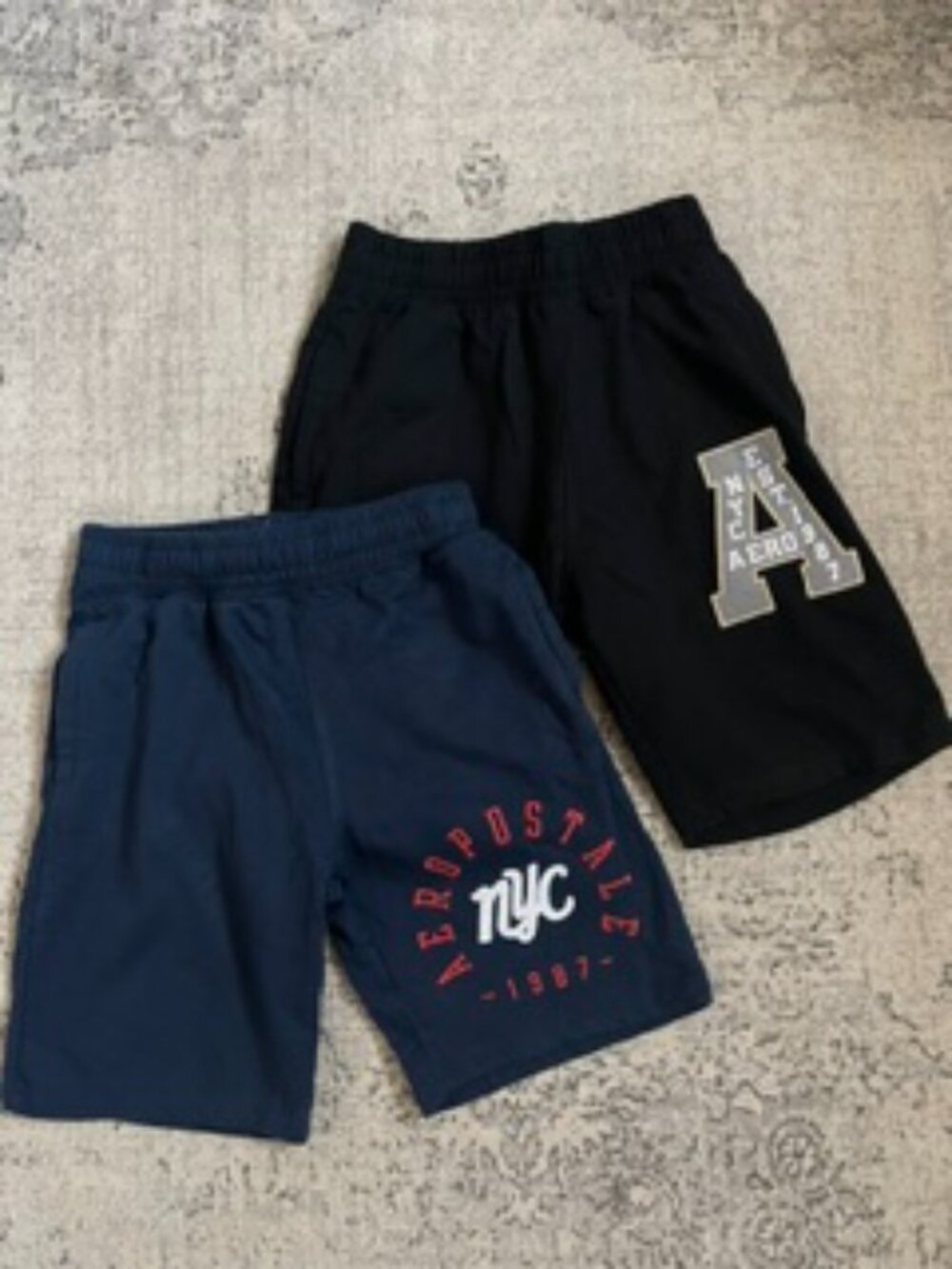 🧡3/15 aeropostale kids NYC Est. 1987 Shorts Bundle x 2 Boys M 10/12